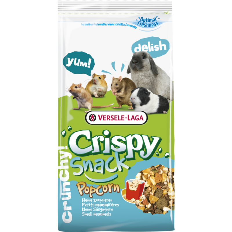 Crispy Snack Popcorn 10kg - Délicieux snack très léger pour lapins et rongeurs 461051 Versele-Laga 18,10 € Ornibird