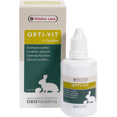 Oropharma Opti-Vit 50ml - Préparation multivitaminée pour tous les rongeurs et lapins 460701 Versele-Laga 9,10 € Ornibird