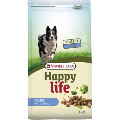 Happy Life Adult au Saumon 3kg - Aliment varié à base de saumon - pour les chiens adultes actifs 431087 Versele-Laga 9,20 € O...
