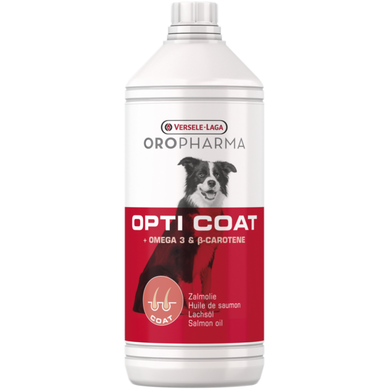 Oropharma Opti Coat 250ml - Supplément alimentaire pour un pelage luisant - chiens 460322 Versele-Laga 11,90 € Ornibird