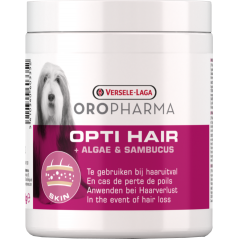 Oropharma Opti Hair 130gr - Supplément alimentaire contre la perte de poils - chiens 460335 Versele-Laga 9,55 € Ornibird