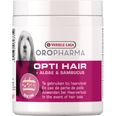 Oropharma Opti Hair 130gr - Supplément alimentaire contre la perte de poils - chiens à 9,55 € - Versele-Laga - 460335 - Oroph...