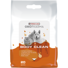 Orpharma Body Clean 20 pièces - Lingettes humides pour le poil 460573 Versele-Laga 4,95 € Ornibird