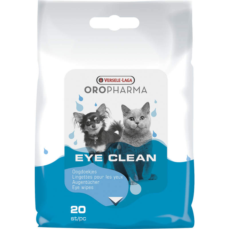 Oropharma Eye Clean 20 pièces - Lingettes humides pour les yeux 460570 Versele-Laga 4,95 € Ornibird