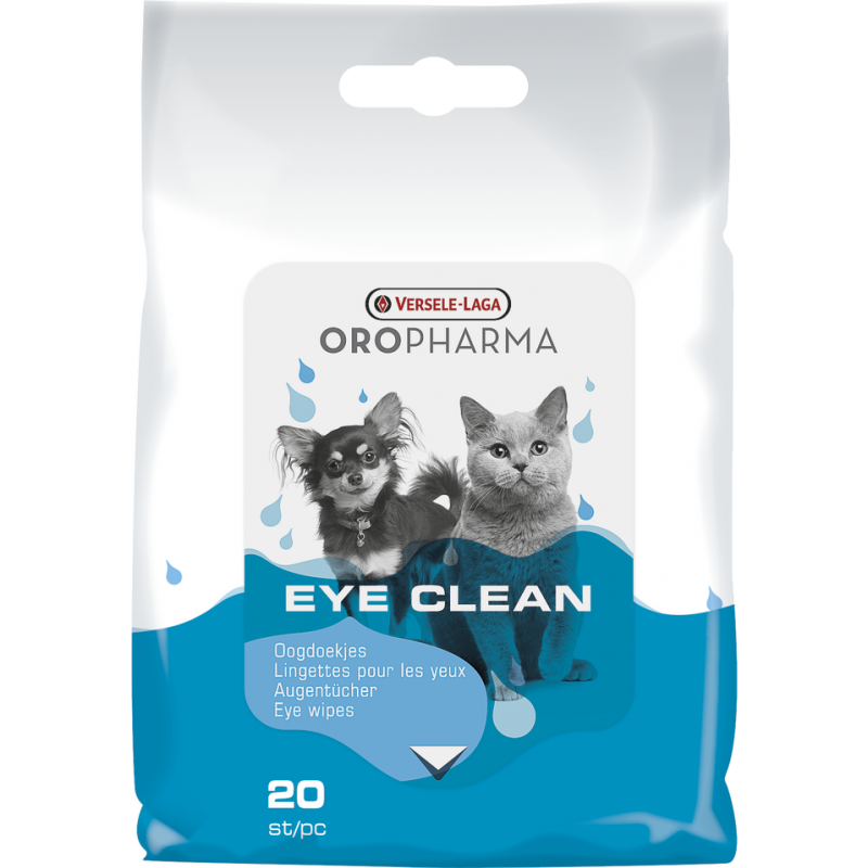 Oropharma Eye Clean 20 pièces - Lingettes humides pour les yeux Oropharma Eye Clean 20 pièces - Lingettes humides pour les yeux