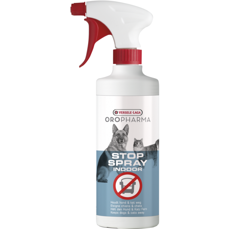 Oropharma Stop Indoor 500ml - Spray pour éloigner les chiens et les chats - à l'intérieur 460352 Versele-Laga 10,65 € Ornibird