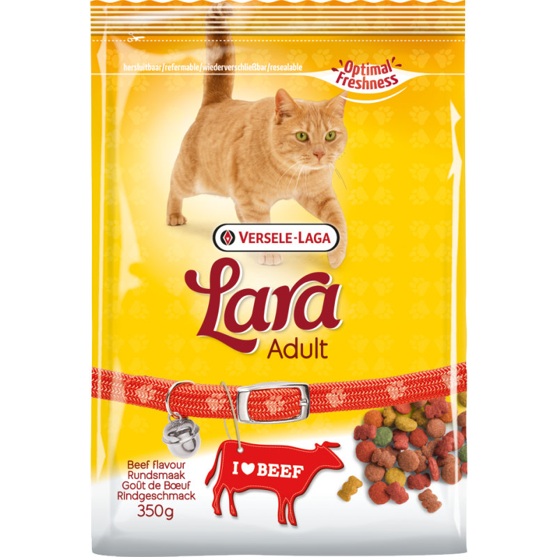 Lara Adult Beef Flavour 10kg - Croquettes délicieuses au bœuf - chats adultes 441062 Versele-Laga 29,40 € Ornibird
