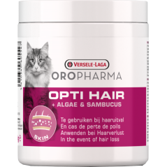 Oropharma Opti Hair 130gr - Supplément alimentaire contre la perte de poils - chats 460554 Versele-Laga 8,35 € Ornibird