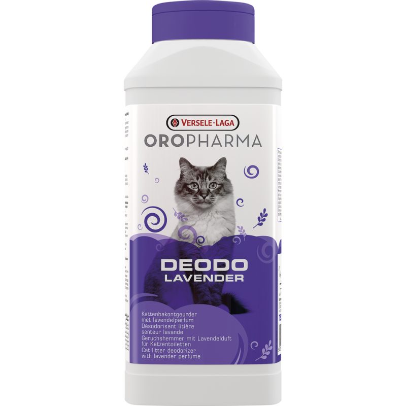 Oropharma Deodo Lavande 750gr - Désodorisant pour la litière - chats 460576 Versele-Laga 8,55 € Ornibird