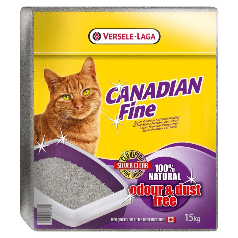 Versele-Laga Canadian Fine 15kg - Litière pour chats premium, très efficace et peu d'entretien 423083 Versele-Laga 22,25 € Or...