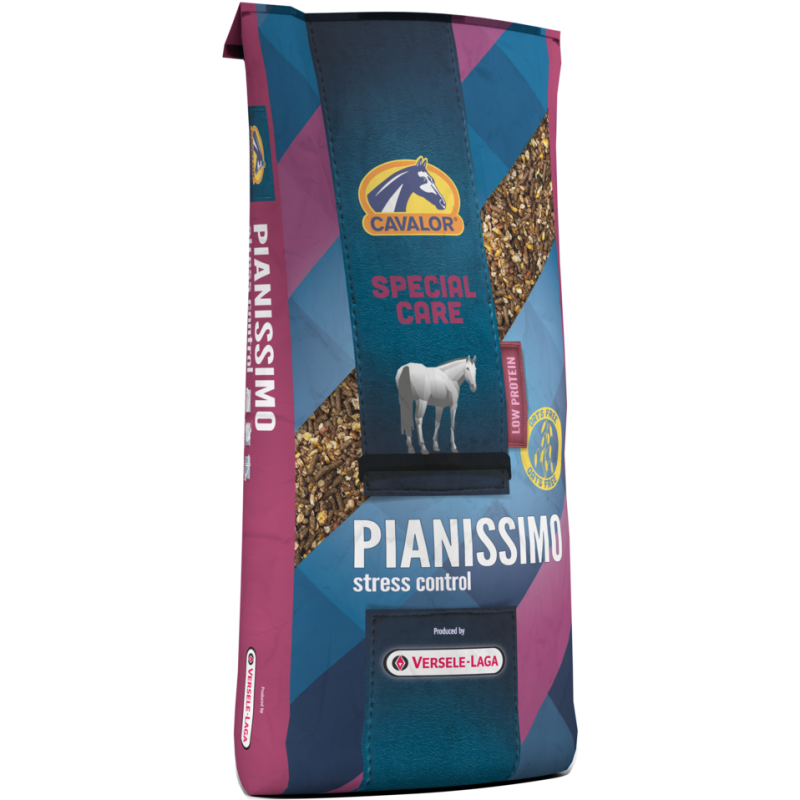 Cavalor SPECIAL CARE - Pianissimo 20kg - Aliment spécialement composé pour chevaux et poneys nerveux Cavalor SPECIAL CARE - Pianissimo 20kg - Aliment spécialement composé pour chevaux et poneys nerveux