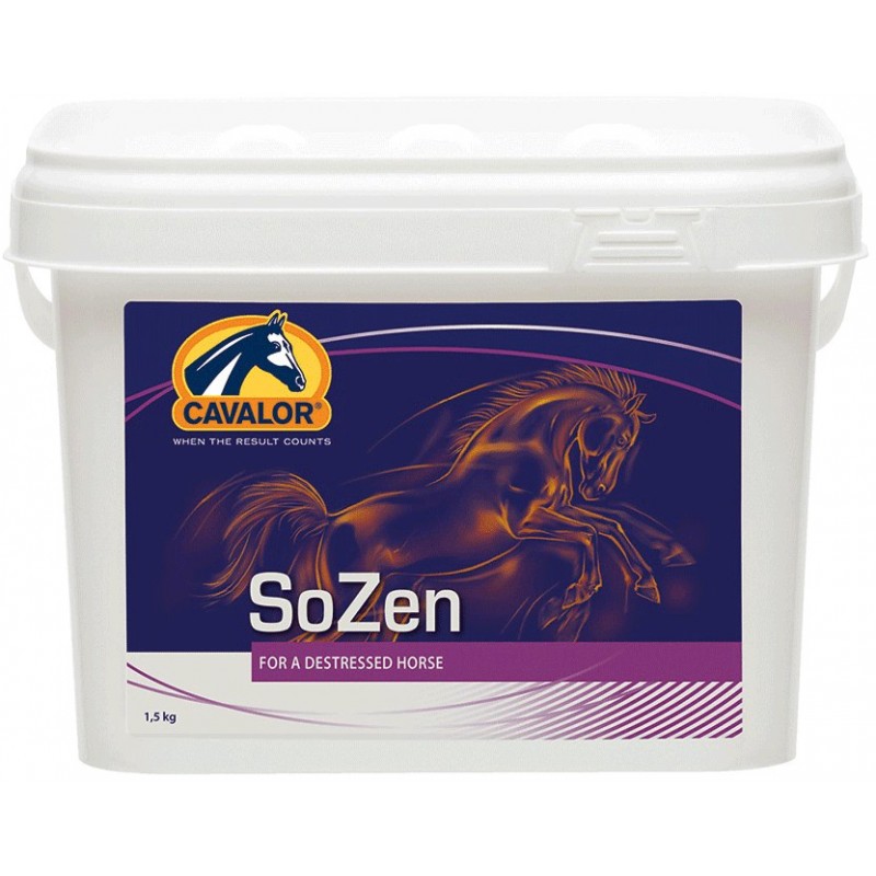 Cavalor SoZen 1,5kg - Pour calmer les chevaux impétueux Cavalor SoZen 1,5kg - Pour calmer les chevaux impétueux