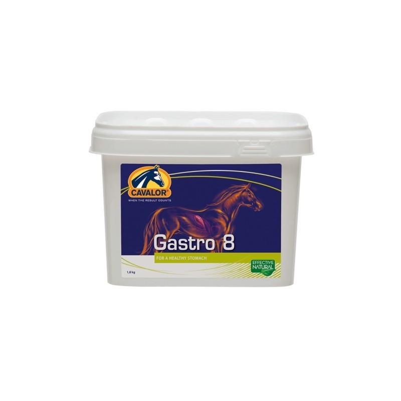 Cavalor Gastro 8 1,8kg - Complément en cas d'irritation gastrique Cavalor Gastro 8 1,8kg - Complément en cas d'irritation gastrique