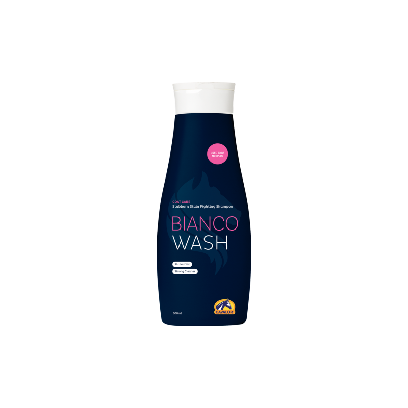 Cavalor Bianco Wash 500ml - Shampooing qui nettoie en profondeur