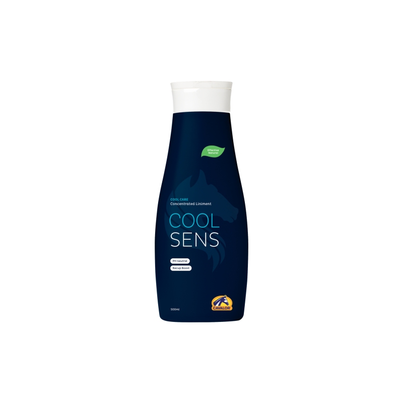 Cavalor CoolSens 500ml - Lotion liquide pour revitaliser les muscles et le corps Cavalor CoolSens 500ml - Lotion liquide pour revitaliser les muscles et le corps