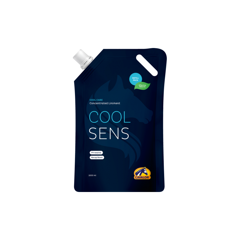 Cavalor CoolSens 2L - Lotion liquide pour revitaliser les muscles et le corps Cavalor CoolSens 2L - Lotion liquide pour revitaliser les muscles et le corps