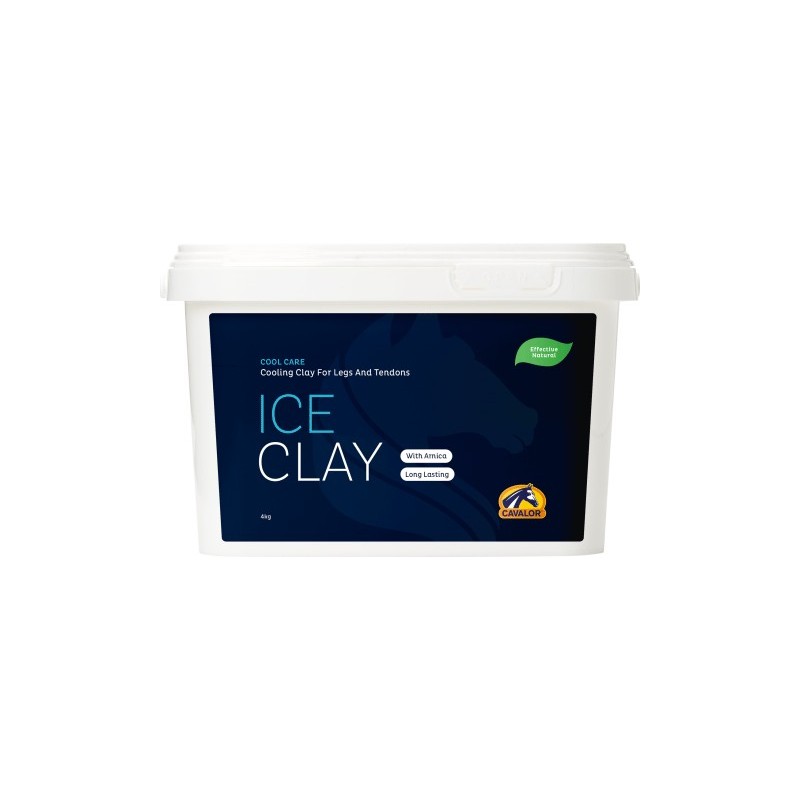 Cavalor Ice Clay 4kg - Argile naturelle pour rafraîchir les jambes