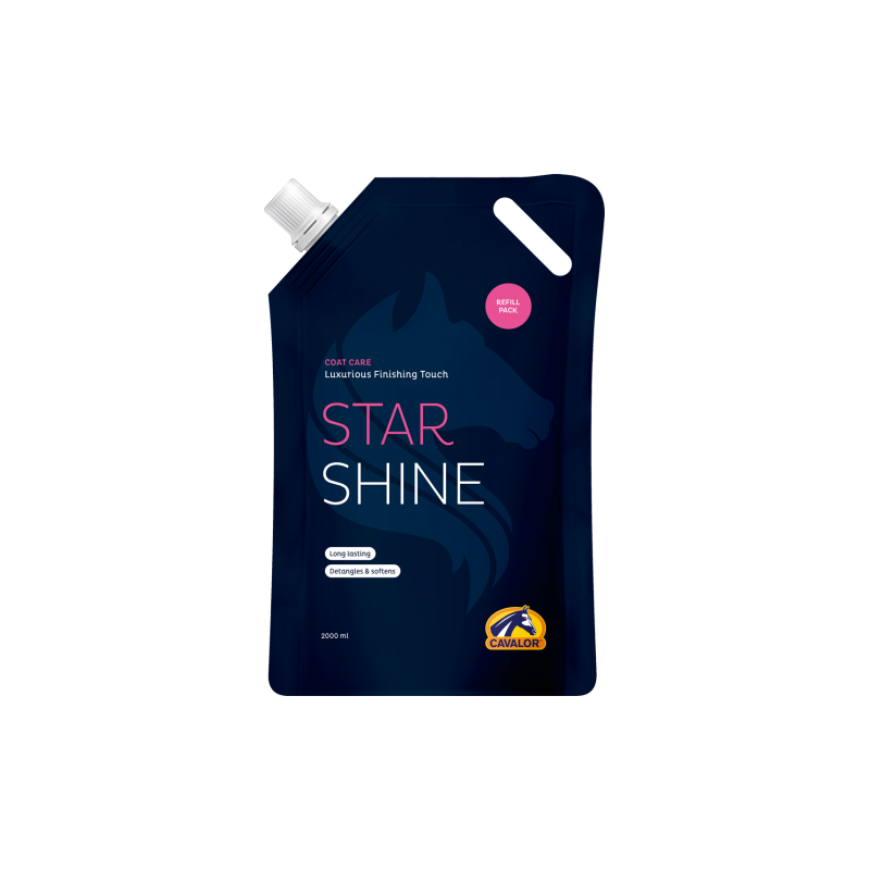 Cavalor Star Shine 2L - Démêlant pour la queue et la crinière Cavalor Star Shine 2L - Démêlant pour la queue et la crinière
