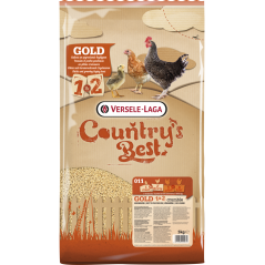 Country's Best GOLD 1 & 2 Crumble 5kg - Miettes pour poussins du premier jour jusqu'à la ponte 1er oeuf 451207 Versele-Laga 6...