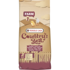 Country's Best FARM 1 Mash 20kg - Farine de démarrage les 10 premiers jours, avec coccidiostatique 451016 Versele-Laga 16,75 ...