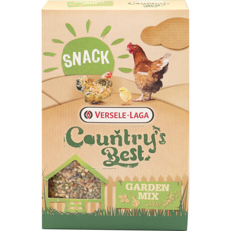 Country's Best Snack Garden Mix 1kg - Un délicieux mélange enrichi en granulés d’herbes 451221 Versele-Laga 4,10 € Ornibird