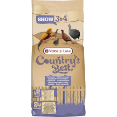 Country's Best SHOW 3 Pellet 20kg - Granulé (2mm) d'entretien dès la 13ème semaine 451029 Versele-Laga 15,70 € Ornibird