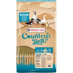 Country's Best DUCK 3 Pellet 5kg - Granulé (2mm) d'entretien oiseaux aquatiques dès 13ème sem. 451184 Versele-Laga 6,00 € Orn...