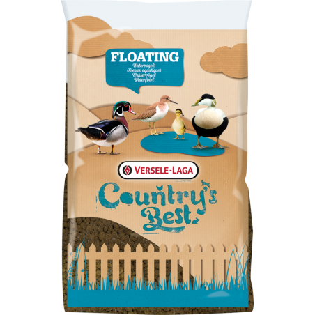 Country's Best FLOATING MICRO 5kg - Granulé flottant croissance pour oiseaux aquatiques à 16,90 € - Versele-Laga - 451053 - C...
