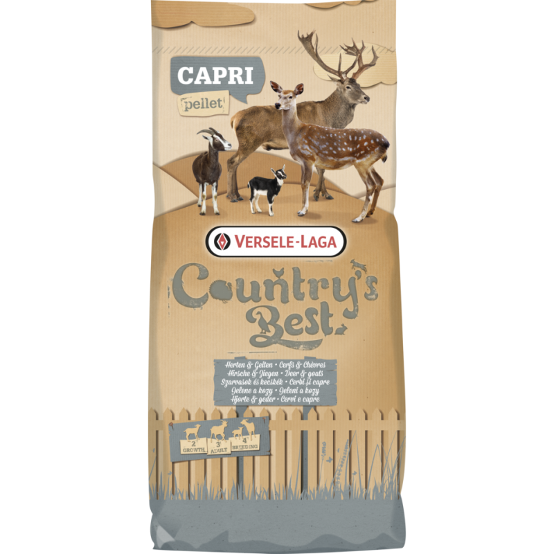 Country's Best CAPRINA 3 & 4 Pellet 20kg - Granulé d'entretien et d'élevage pour chèvres et cerfs 451050 Versele-Laga 14,30 €... Country's Best CAPRINA 3 & 4 Pellet 20kg - Granulé d'entretien et d'élevage pour chèvres et cerfs 451050 Versele-Laga 14,30 €...