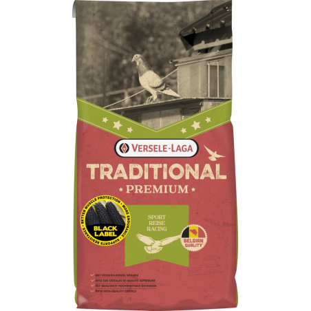 Traditional Premium Black Label Master R Exklusiv 20kg - Mélange de qualité pour le sport au maïs noir 30% et bordeaux 10% à ...