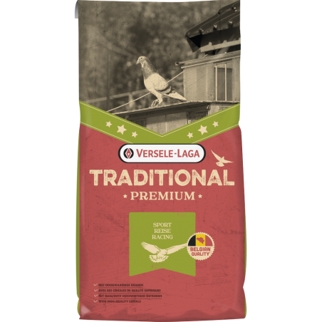 Traditional Premium Super Veuvage 20kg - Mélange de qualité pour le sport pour le veuvage à 21,05 € - Versele-Laga - 411179 -...