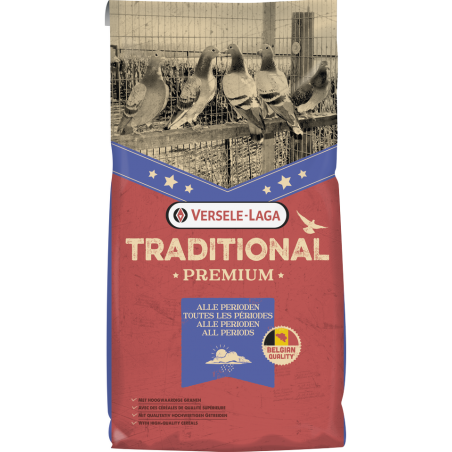 Traditional Premium Super Diète 20kg - Mélange de qualité pour le sport à 22,10 € - Versele-Laga - 411811 - Traditional Premium