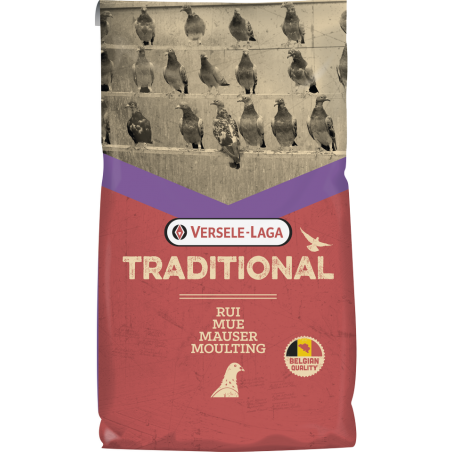 Traditional Mue Subliem 25kg - Mélange de qualité pour la mue à 23,75 € - Versele-Laga - 411060 - Traditional