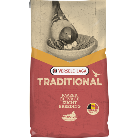 Traditional Elevage Jaune Cribs 25kg - Mélange de qualité pour l'élevage à 23,20 € - Versele-Laga - 411220 - Traditional