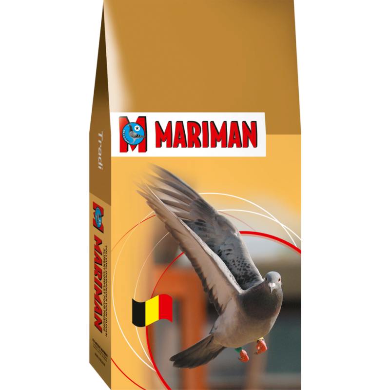Mariman Traditional Mue Jaune Cribs 25kg - Mélange de qualité pour la mue avec du maïs cribs français