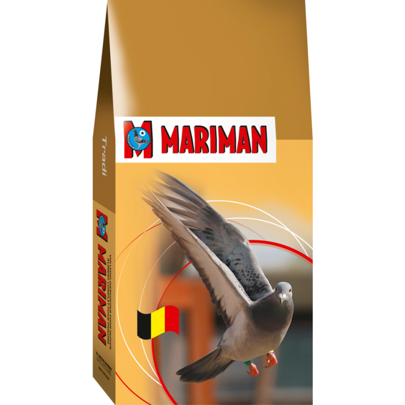 Mariman Traditional Junior MM - avec maïs 25kg - Mélange de qualité pour jeunes pigeons avec du petit maïs 411619 Versele-Lag...
