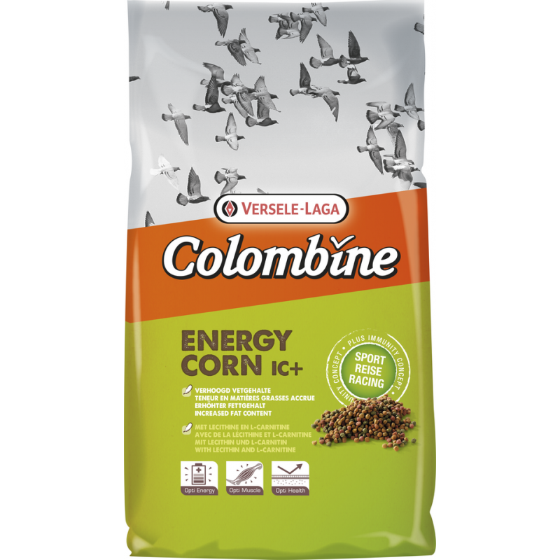 Colombine Energy-Corn I.C.⁺ 15kg - Granulé énergétique extrudé pour la période de sport 411173 Versele-Laga 30,10 € Ornibird