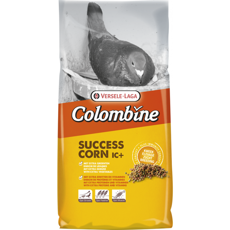 Colombine Success-Corn I.C.⁺ 15kg - Granulé protéiné extrudé pour période d'élevage et de mue 411183 Versele-Laga 27,45 € Orn...