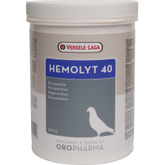 Oropharma Hemolyt 40 500gr - Mélange d'électrolytes et protéines animales - pigeons 460114 Versele-Laga 27,35 € Ornibird
