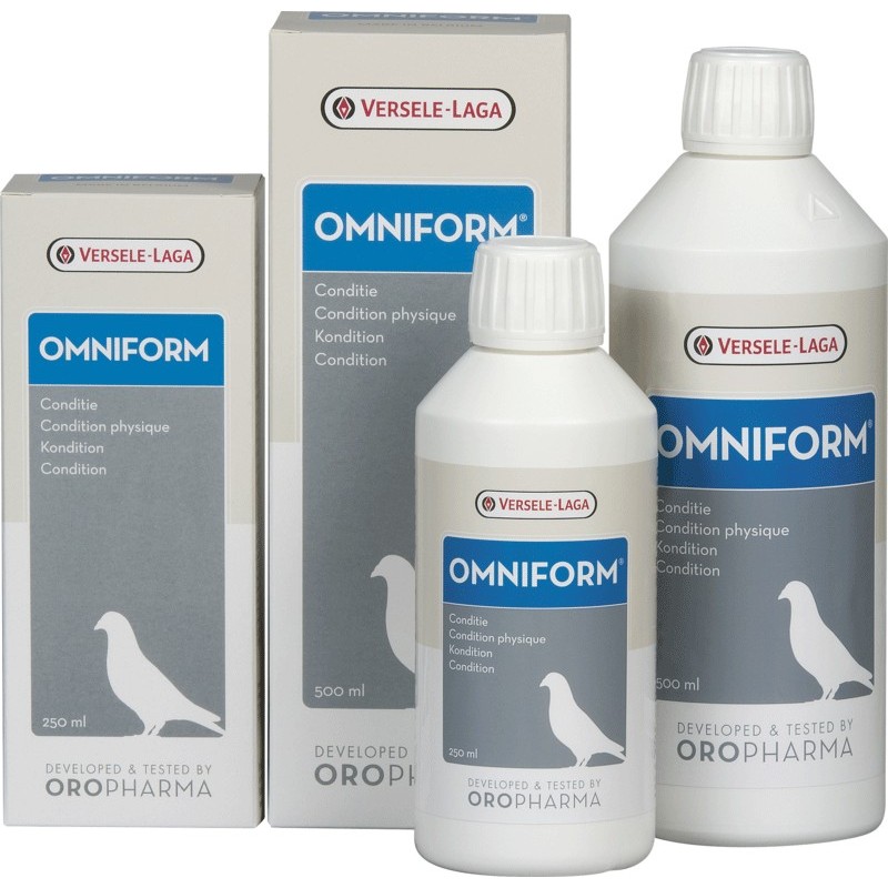 Oropharma Omniform 500ml - Mélange d'acides aminés et vitamines hydrosolubles - pigeons 480513 Versele-Laga 27,15 € Ornibird