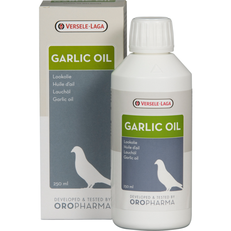 Oropharma Garlic Oil 250ml - Huile d'ail pigeons 460104 Versele-Laga 9,75 € Ornibird