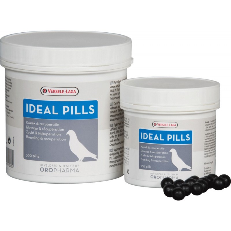 Oropharma Ideal Pills 500 pilules - Pilules de santé aux herbes aromatiques & plantes - pigeons