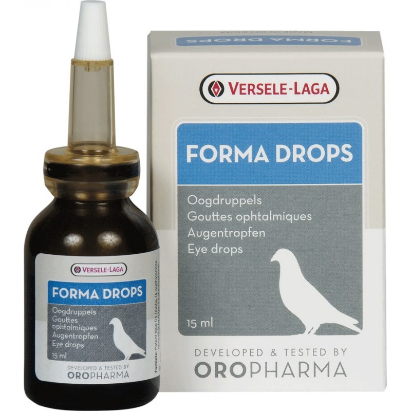Oropharma Forma Drops 15ml - Gouttes ophtalmiques apaisantes - pigeons 460083 Versele-Laga 11,20 € Ornibird