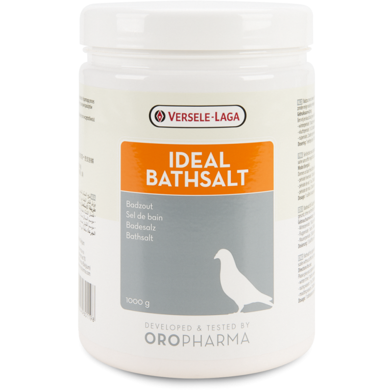 Oropharma Ideal Bathsalt 1kg - Sel de bain orange - pigeons 460119 Versele-Laga 10,40 € Ornibird
