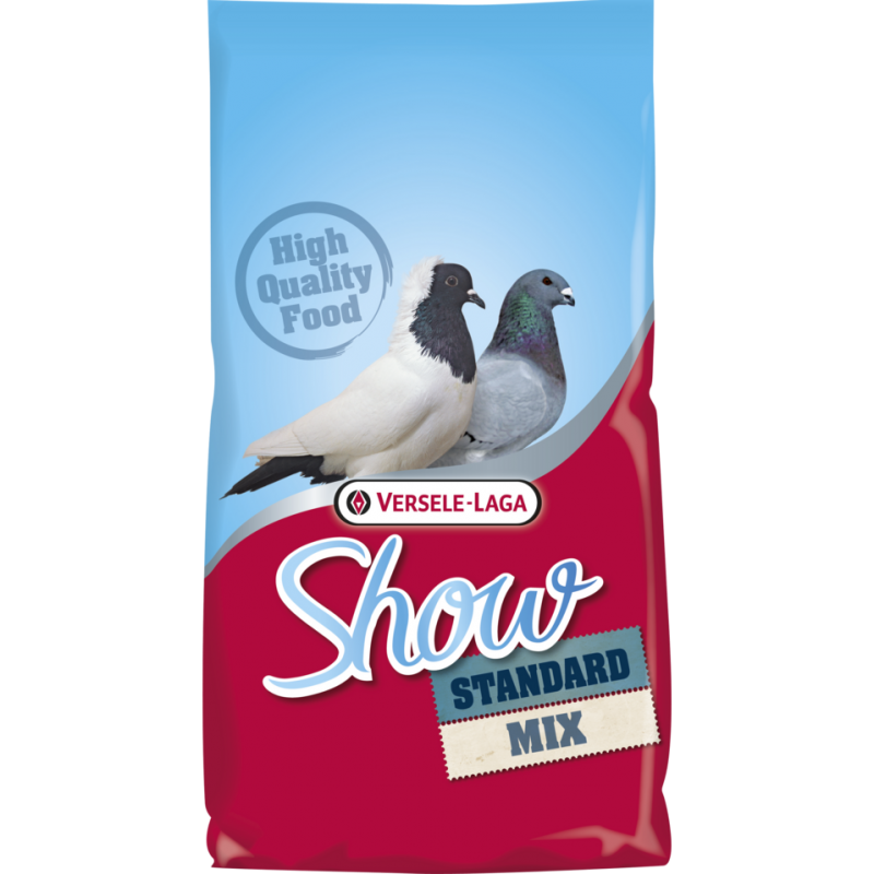 Show Standard All-Round 20kg - Mélange de base all-round pour pigeons d'ornement très varié 411514 Versele-Laga 19,90 € Ornibird