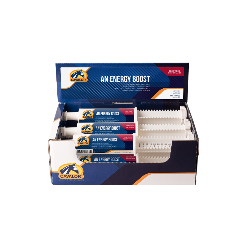 Cavalor An Energy Boost 6x60gr - Pour un regain d'énergie