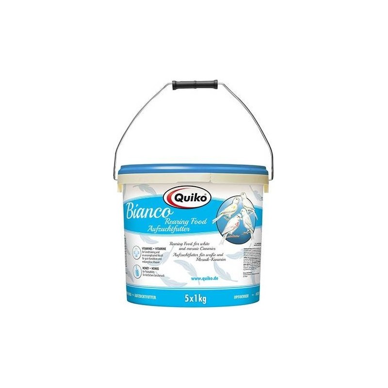 Quiko - Patée Bianco 5kg 100155 Quiko 27,30 € Ornibird