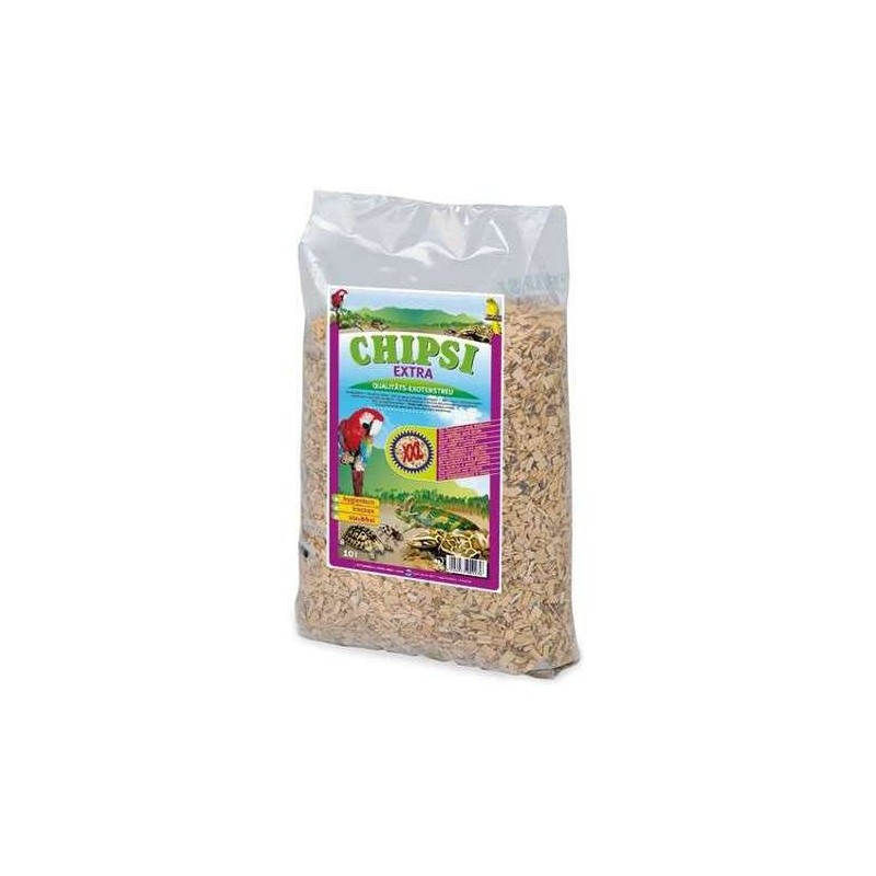 Copeaux de Hêtre broyé 8mm Extra Large 2,8kg - Chipsi Copeaux de Hêtre broyé 8mm Extra Large 2,8kg - Chipsi