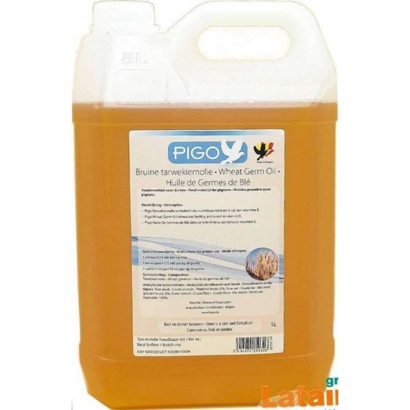 Huile De germe De Blé 5L - Pigo
