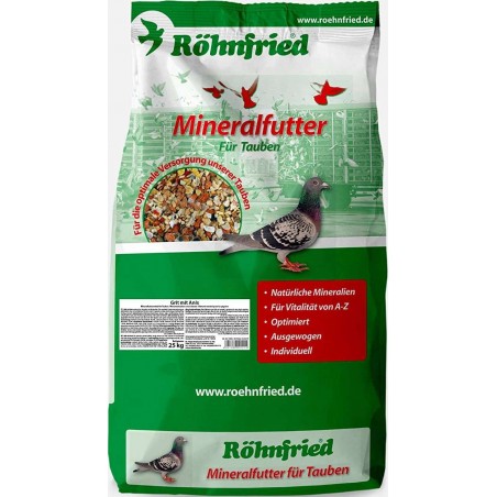 Taubenfreund grit d'anis 25kg - Röhnfried à 30,90 € - Röhnfried - Dr Hesse Tierpharma GmbH & Co - 79069 - Complément Alimentaire